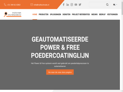 +31 2020 2022 344 61 6363 aanbod afbeeld automatiser bedrijf bv cas chain cleantrack complet conveyor dienst documentation energy fr free ga gan geautomatiseerd gebruikt herwijn hom hoofdnavigatie info@railtechniek.nl inhoud monorail new nieuw nl old oploss overslan overview pagina poedercoatinglijn poederlakprocess power presentation product project railtechniek referenties reportag rtn ru saving story system technical teleflex vestig vrag zoek