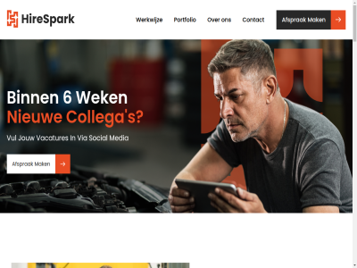 +31 .. 0123 15 2026 5.0 6 808 aanpak afgestemd afsprak allen ander bedrijf bedrijv begrijp behoeft bel belangrijk belangrijker bereik best betal beter betrok bevall bewez bijvoorbeeld binn bureau collega communicatie concurrentie contact continu copyright creatiev cur daadwerk daarom dienst diver doelgericht dynamisch echt effectief effectiev efficient elk elkar enkel ervar ervor expertis faq focus geboekt gebruik gelov gemaakt geworv gezien goed haalt hanter help hierdor hir hirespark hoogt houdt info@hirespark.nl ingevuld innovatiev inschakel job jouw kandidat kenn kennis kennismak klant klantcases kost lat ler leuk levert mail mak manier market marketer mat media middel nieuw no no-cure-no-pay ondersteund onlin ontdek onz pay personel platform policy portfolio potentiel privacy recruitment reden relevant resultat rijtj risico rol s sam schakel servicevoorwaard snel snell social spark specifiek stan sted stevig strategieen succes t.o.v talent talentwerv team toegank toonaangev topper trek tuss uitdag vacatures vall verander vermindert verschill versterkt vertrouw via vind vliegensvlug voel voordel voornaamst voortkomt vul w waarom wanner we wek wereld werkt werkwijz werv wervingscampagnes wervingsinstrument wet wij woord zeker zet zoek zorg zorgt