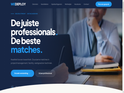 02 085 1087 2026 212 461 8668 achter actueel amsterdam begrijp best beweg binn bov contact cookies daarbinn deploy detacher dienst discret doorlop duurzam expertis expertisegebied facility gat gegeven gesprek grot help hw info@wedeploy.nl ingevuld jouw juist kan kandidat krijn kwaliteit kwantiteit landt lat lever match matches onlin opdracht opdrachtgever open passend plan privacy proactief professional profiel project projectmanagement recruitment schrijf sector selecter stap taconiskad techniek tuss uitdag vacatures vastgoed verder versterk volgend we wedeploy werk werkwijz wij zichtbar zit zodra zoek