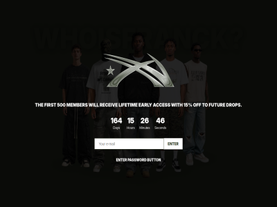 15 164 26 45 500 acces button day drop early enter first franck futur hour lifetim member minutes off password receiv second studios the to will with