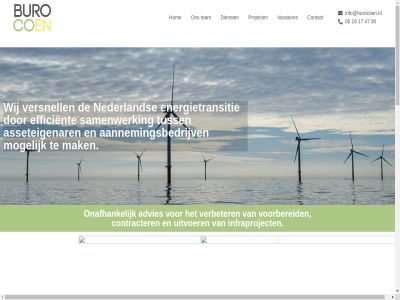 06 17 19 2026 47 90 aannemer advies all asseteigenar begrot beher bested bestekdocument betrouw brandstof budgetram buro coen consistent contact contracter dienst drinkwater eerlijk efficient elektriciteit emvi emvi-plann evenwicht garant gat geld gewaarborgd goed hom hoogspann info@burocoen.nl infraproject invester kost kostprijsbegrot laatst mak manier middenspann minderwerkbeoordel onafhank onz overtu plann project projectfas realisatie start team uitvoer vacatures verbeter verlor vliegend voorbereid warmt waterstof we winstgev zodat