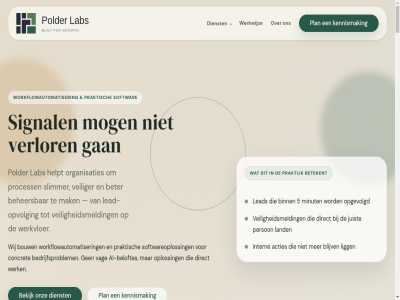 01 02 03 04 05 06 1 2 2026 3 30 4 5 aansluit aanvrag actie acties activer adviesrapport adviestraject afgerond afhang afspraakplann afsprak ai ai-beloftes alert all analys automation automatisch automatiser automatiseringsbureau basis bedrijfsgrot bedrijfsproblem bedrijv begint begrijp beheers bekijk beloftes benieuwd bericht bestaand beteken betekent beter betrok bevest bevestigd binn blijv bouw breng bureau central combineert communicatie complexiteit concret contact crm dag dagelijk data demo denk dienst dienstverlener diepgang dik direct doel duidelijk duidelijker e e-mailadres e-mailprocess echt een focus formulier fout gan gebouwd gelov gemist gericht geschikt gesprek goed grag grip grootst grot handmat helder helpt herinner herken hoger hout huidig ieder implementatie incident info installatie intak intern inzicht it it-dienstverlener it-traject juist jullie kaart kans kennismak klant klantprocess klanttevred knelpunt kort kost kunt lab land langdur lead lead-opvolg ligg lijn livegang logistiek lop los mag mail mailadres mailprocess mak mee meest melding meldingsapp merk merkt met metal minder minut mkb mkb-bedrijv mog mondel msp nam nieuw no no-show nodig omzet onbeantwoord onderscheidt onnod ontdek ontwerp onveil onwil onz opdracht operatie operationel opgevolgd oplever oplevert oploss opnieuw optimalisatie optionel opvolg organisatie organisaties oud overdracht person pijler pilot plan plann planner platform polder pragmatisch praktijk praktisch problem proces process productie rapport reactivatie realtim recht recovery registratie reputatie resultat review reviewverzoek rout s scan show signal situaties slapend slimmer sneller softwar softwareoploss specifiek sped stan standaard standhoud start statusbeher sterk stilvall strategisch tak team technisch technologie test tevel theoretisch tijd to toevoegt tol traject twee uitvoer uren vag vanuit veelgesteld veilig veiliger veiligheidsmeld verantwoord verbeter verget verkooppraatj verkop verlor verschil verst