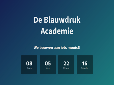 05 08 16 22 academie blauwdruk blauwdrukacedemie bouw dag minut moois second uren we