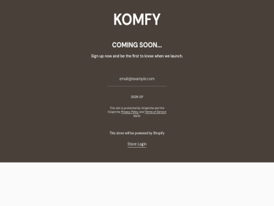 and apply be by coming content first hcaptcha know komfy launch login now policy powered privacy protected servic shopify sign sit skip son stor term the this to up we when will