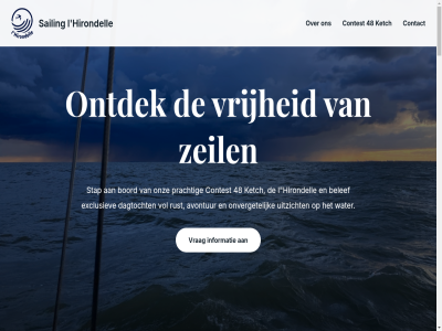 1985 2026 48 aandacht aanvrag afwerk alkmar all allen ambianc authentiek avond avontur balan begint bekend belef belev bestemm betrouw bied biedt bijzonder binn boord combineert combiner comfort comfortabel constructie contact contest conyplex cruises dagtocht den echt eigenar elegantie elk email ervar ervor exclusiev flexibiliteit gat gebouwd geniet gewon handbereik helder hemel hirondell hoogwaard horizon icon iconisch ideal ieder indrukwek informatie jachtbouw jachthav karakteristiek ketch ketch-tuigag keuz klassiek kom l lang langeafstand langzam laura ligg lucht lux maakt mag magie magisch mark mee nam nautisch nederland niveau oceaanwaard omstand ontdek ontspan ontspant onverget onz open optimal perfect person prachtig prestaties reiz robuust routes rust rustgev rustig sailing schip sfer stabiliteit stap stat talloz terwijl tocht trot tuigag uitdag uitvalsbasis uitzicht uitzonder uniek vanuit var verander verblijf verdwijnt verschijn verstur verwacht voel vol vrag vrijblijv vrijheid waddengebied warm water we weersomstand wij willemsoord wind zee zeewaard zeil zeiler zeilervar zeiljacht zeiltocht zon zonsondergang zorg