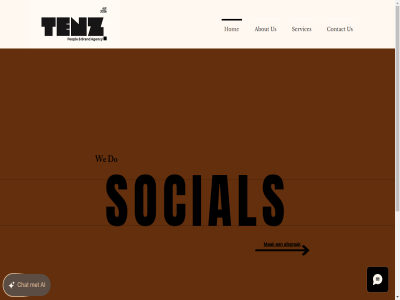 2035 about afsprak agency ai and by chat contact do hom magic mak market powered secured services social tenz us we wix