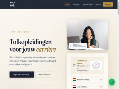 02 1 100 2 2026 4 4.95 5 aanbod aangebod aanpak academy algemen all arabisch begeleid beginn bekijk beleid beoordel beroepsonderwijs biedt bred c1 carrièr certificat contact cookie crkbo culturel cursuss disclaimer docent drie eenvoud en erkend expertis gecertificeerd geldig gemiddeld geregistreerd hom hoogwaard info@tolklab.nl informatie instagram instell institut irak jouw juist kies klacht koerdisch kort kurmanji lab ler marokkan moedertaalsprek navigatie nederland nem officieel onderwijsinstell ontworp onz opleid passie person praktijkgericht privacy professional professionel recht snel stapp start student syrisch/libanees taalontwikkel tal toekomst tolk tolkopleid training verbind vind voorbehoud voorwaard waarder werkt whatsapp zegg أكبر الله