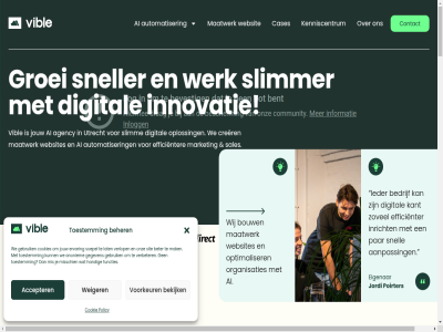 +31 00 17 2025 273 30 302 413 9 aanpass accepter actie advies af agency ai ai-automatiser algemen all allen analyseert anoniem automatiser beantwoord bedrijf beher bekijk bepaald bereik betekent beter bezoeker bouw cases contact cookie cookies crer daling data development digital direct efficienter eigenar ervar functies gebouwd gebruik geeft gegeven groei hak handig ideeen ieder info@vible.nl innovatie inricht jordi jouw kans kant kenniscentrum kost lat ligg maandag maatwerk machines mak market marketingmanager massal mis misschien omzet ondernemer ontwerp onz oploss optimaliser organisaties pagina par per poirter policy privacy recht sales sit slimm slimmer snell sneller soepel strategisch toestemm tuss uren utrecht verbeter verlop vibl voorbehoud voorkeur voorwaard vrag vrijdag waarom we webflow websit websites websiteverker weiger wek wekelijk welk werk wij wordpres zoekwoord zovel