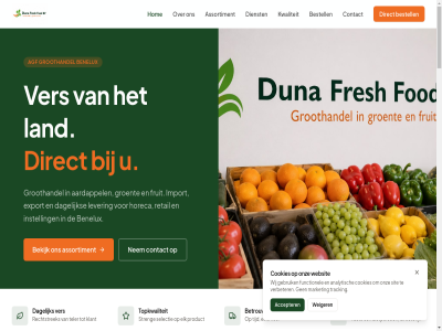 +31 00 1 10 17 2 2026 24 261 3 3047 3894 4 46 94982961 aanvrag aardappel ac accepter account actuel agf agria algemen analytisch assortiment b.v bedrijf bekijk benelux benelux-markt bent bestell betrouw biedt binn bintj btw bulk categorie compromis concurrer consistent contact contactperson cookies corkstrat dag dagelijk dienst direct duna duurzam eenvoud elk exotisch export fod fresh frieslander fruit functionel gebruik geleverd geselecteerd gespecialiseerd groeiend groent groothandel grot hanter herkomst holding holland hom horeca import info@dunafreshfood.nl instell invester ker kies klant klar kop kvk kwaliteit land langdur les lever lijn maatwerk mak market markt mediterran natur navigatie nederland nem nl866959622b01 ontvang onz order partnerschapp person plat pol prijz privacybeleid product rechtstrek registrer relaties retail rotterdam seizoensproduct selectie servic sit smak spanj specialist stapp streng t teler tijd toegang topkwaliteit tracking uur vast ver verbeter versheid verzekerd vier voedselveiligheidsnorm volg volgend volled voorwaard websit weiger wereldwijd werkt wij