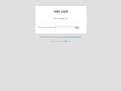 are be by chang court enter her log mini open or owner password pleas powered setting shopify son stor the this using will you your
