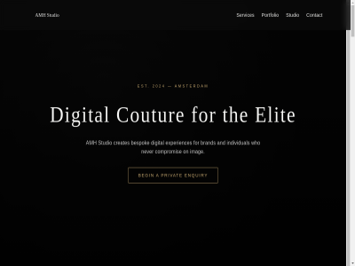2024 2026 a all amh amsterdam and appointment atelier based begin bespok brand by compromis contact contact@amhstudio.net coutur crafted creates creativ digital elit enquiry est experiences follow for hom imag individual instagram linkedin navigat never nl on portfolio privat referral reserved right services silenc specialist studio syndicat the three tiktok who