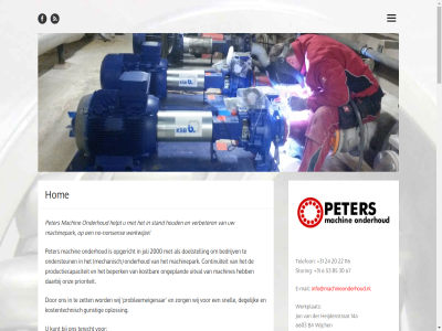 +31 1 116 14a 20 2000 2026 22 24 3140 6603 aanpass ad artikel ba bedrijv beher behoort beperk beschik blijv bovenstaand by capaciteit constructiebankwerker content continuiteit correctief daarbij degelijk design dienst doelstell e e-mail elektriciens/elektromonteurs en/of ervar gedrev goed gunstig heijdenstrat helpt hoc hom houd hydrauliek industrie info@machineonderhoud.nl installaties instandhoud jan juli keuring korter kostbar kostentechnisch kunt lab langer lasser leidinggev leveranciers.hiertoe machin machinepark machines machinestop mail mechanisch menu mogelijk monteur mooi nen netwerk no no-nonsen nonsen onderdel onderhoud ondersteun ongepland onlang ontwikkel onz open opgericht oploss peter powered preventief prioriteit probleemeigenar productie productiecapaciteit ruim skip snell specialist stand storing team technisch telefon terecht termijn them to toekomst uitgebreid uitgerust uitval uitvoer verbeter verschen vervaard voorbereid waaronder werkplat werkvoorbereider werkwijz werkzaamheden.daarnaast werkzam wij wijch wordpres zakenvisie zet zorg zowel