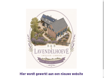 b gewerkt lavendelhoev nieuw onderhoudspagina websit