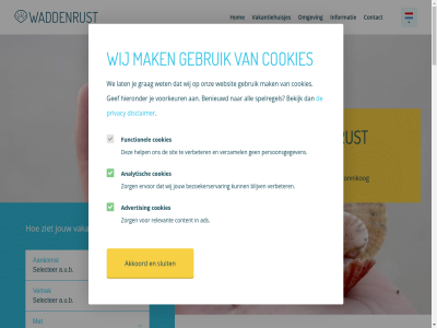 -2026 0 00 1 16 19 199 2 20 2016 2026 25 26 260 265 3 30 325 4 425 5 6 675 7 8 9 a.u.b aanbied aangeslot aankomst aanmeld ads advertis akkoord algemen all analytisch auto basiselement bea bekijk benieuwd bent bereik beschik bezoekerservar blijv blomkes bot bovenkunstfam breng check combinatie contact content cookies de di disclaimer do dorpj e e-mailadres een eerst eig eigenar eiland enorm ervor even fiet functionel gan gebruik gef gemaakt gerust geschikt gezell grag hav hebt heerlijk helemal help hieronder hom hoogt houdt huisj huisjes hur ieder iederen informatie jaarlijk jar jong jouw kalmt kenn kennismak kijkj klaver knusheid kom komt kunstliefhebber kunt lat lauwersog ler les liefd liefhebber lijst ma mag mailadres mak medeliefhebber mens midwek mogelijk mooi mooist natur nederland nem nodig nou okt omgev onz open oud overstek per person persoonsgegeven plek privacy prober regelt relevant rust sam samenkom schier schiermonnikog selecter sinneblom sit sluit soepboer soepel spelregel sporter stapt statement strandliefhebber terug theo thus tienduiz tip trot tuinhuisj twa twaalf twee uniek ut vakantie vakantiehuisj vakantiehuisjes vanaf veerhav vel verbeter verder verlop vertell vertrek vervoer verzamel vier vind vindt vogelspotter voorbij voorkeur voorwaard waddendeal waddenrust wanner war we websit wek wes wet wij wil za ziet zon zorg