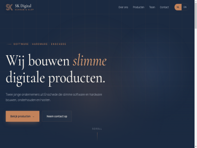 00000000 02 2026 all bekijk bouw contact digital ensched hardwar host info@sk-digital.nl jk jong klep kvk nem nl onderhoud ondernemer product recht schram scroll sk slimm softwar team twee vof voorbehoud wij