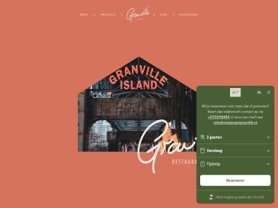 ervar granvill impressie markt menu reserver smak stad