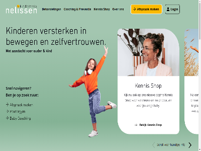 aandacht aanmeld accepter afsprak akerslot baby behandel bekijk bell best beweg bied binn coaching cookies dag eerst ervar gebruik handig heiloo info informatie instell jou jullie kennis kijk kind kinder kinderfysio kunt leuk login mak naviger neliss nieuw onlin onz ouder pagina peutergym plann preventie product scroll shop sit snel terecht terug uitschakel vak vel versterk vind wachtlijst we wek welk wij zelfvertrouw zoek