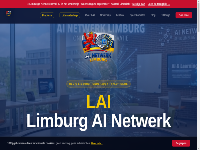 /company/ai-netwerk-limburg 2026 23 30 395 4.000 42098803 advertenties ai ai-netwerk all allen april badg begrep bekijk bereik bericht bijeenkomst binn blog bouw btw community contact cookies cooperatie dag del doe doelstell duurzam event festival functionel gebruik gratis heerl het hub incl info innovatie inspirer jar juni kastel kennis kennisfestival keynotes kvk kwam lai lai-hub lat ledenplatform leernetwerk les lid lidmaatschap lidmaatschapp limbricht limburg linkedin maastricht mee meld netwerk nl869714971b01 onderwijs onderzoek onz organisatie organisatie-lidmaatschap past per person platform privacy proef proefperiod programma reager recht regio reuver sam samenwerkingsvoorstel september sfer show slim tell terugblik ticket tracking twee u.a valorisatie verbind versnell verstur voorbehoud voorwaard vorm vrag we werkdag wet wij woensdag word workshop
