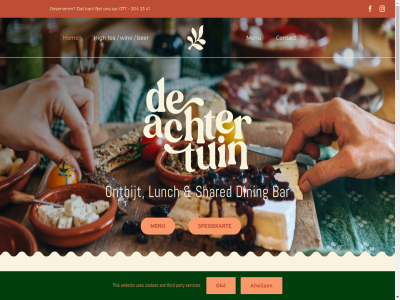 00 077 13 20 20.00 204 22 33 41 5944 9.00 achter achtertuin adres afwijz ah and arc bar bel ber contact content cookies dining dinsdag donderdag fashion high hom indigo jet lunch maandag menu oke oker ontbijt openingstijd party privacy raadhuisplein reserver services shared skip speisekart tea tel third this to uses vrijdag websit win woensdag zaterdag zondag