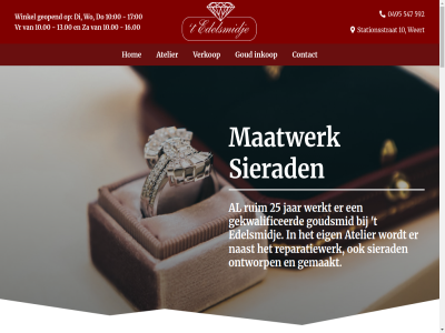 00 0495 1 10 10.00 13 13.00 16 16.00 17 1991 2024 25 547 592 6001ck 925media aangepast aanpass aanwez adres advies all atelier begrip bent bestat bewust bezoek blaast briljant contact deskund di dinsdag do donderdag dwork edelsmid edelsmidj eig erfstuk even geholp gekwalificeerd gemaakt geopend gerund geslot gespecialiseerd goed goud goudsmid grag hanter help hom idee in- info@edelsmidje.nl inkop instagram januari jar juist juwelier klant lat lev maandag maatwerk mat molenar naast nicol nieuw onderhoud ontvang ontwerp ontworp openingstijd realisatie reparaties reparatiewerk ruim servic sieraard sierad sind stationsstrat t t/m tedelsmidj trouwplann trouwring uniek uur vanaf verantwoord verder verkop verlovingsr verzorg vind volg volgend vr vriendelijk vrijdag webdesign websit weert werkt wij winkel wo za zaterdag zer zetwerk zilver zoek zoekt