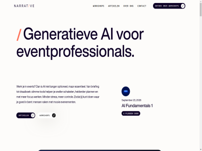 1 10 100 1000 12 2 2023 2025 2026 3 abonner ad afgemaakt agent ai ai-integratie ai-workshop algemen all allen analyser annemiek artikel away barst basis bedrijf begin begon bekijk bent bereik best beter bijna bijzonder binn blek blijf blog blown brainstorm briefing britt bronn campagn cases ceo changes chief collectief communicatie complex concept contact control coo creatie creatief creatiev creativ dag daymaker designer direct directeur draaiboek echt eerst effectief efficienter eigen eigenar elk elkar en engeland enthousiast ervar essentieel evenement event eventmanager eventprof eventprofessional everyth exact experienc experiment experimenter expert fasciner focus founder fundamental gan gebruik geidentificeerd geinteresseerd gen generatiev genoeg gepresenteerd geschrev gezien glashelder goed grenz grootst groter gunn han handbereik helderder helemal help helpt hens high hoofd hoogt hous ideeen impact implementer in-hous individuen ingrid inspireerd inspirer integratie invester inzet inzicht janss jar jezelf jij jol jorryt jouw juist kaboem keynot klant kom kort kracht krachtig kunt langer lat lek ler leuk lev liet logo lop luc luister maakt mak makkelijk makkelijker manier mariell matelos matthys may mee meest mens menselijk meten midjourney minder modules moet mogelijk mooi mulder mysteryland narrativ nem niel nieuw nieuwsgier nil nl officer onderdel ondergedompeld onderwerp onmis ontdek ontdekt ontworp onz optionel organisatie outdor overtu pass plann planning plek potentieel praktisch precies presentaties proces productie production productiviteit professional profil quo radical rak razend recht relevant rem resultat rip robin roem ronnie s sam sander schakel schrijfstijl selecteert significant simpel sind skill slag slep slim slimm slimmer sluit sneller status sterker strateg stres sugarfactory superkracht team theorie this thomas tijd tijden timmer tip toe toegank toekomst toepas toepass tol touch training transformer trep truc twee uniek upson use use-ca