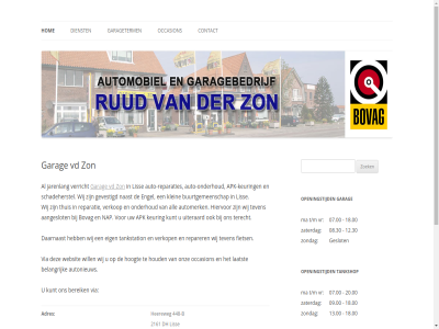 -211486 -44304005 0252 06 07.00 08.30 09.00 12.30 13.00 18.00 20.00 2012 2026 2161 448 aangeslot adres all apk apk-keur auto auto-onderhoud auto-reparaties automerk autonieuw b belangrijk bent bereik bovag buurtgemeenschap contact daarnaast dh dienst e e-mail e-mailadres eig engel fiets garag garagebedrijf garageterm geslot gevestigd heereweg herinner hiervor hom hoogt houd info@garagevdzon.nl informatie inhoud jarenlang keuring klein klik kunt laatst lat lis ma mail mailadres mobiel naast nap nooit occasion onderhoud onz openingstijd per reminder reparatie reparaties reparer schadeherstel spring stur t/m tankshop tankstation telefon telefoonnummer terecht teven thuis uiteraard vd verkop verricht via vr websit wij will zaterdag zodat zoek zon zondag