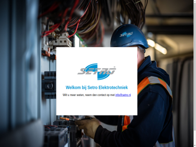 contact electrotechniek elektrotechniek info@setro.nl nem setro welkom wet wilt