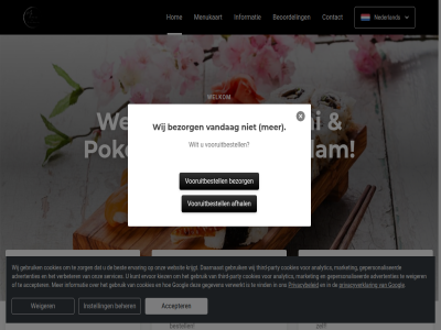 1 5 accepter advertenties afhal analytic beher bekijk bened beoordel best bestel bestell bezorg contact cookies daarnaast direct ervar ervor favoriet gebruik gegeven gepersonaliseerd gerecht gev googl hardloper hieronder hom huidig informatie instell kiez klant krijgt kunt market meest menu menukaart nederland nieuwsgier officiel onlin onz party pokebowl populair privacybeleid privacyverklar review rotterdam scroll services sterr sushi third third-party vandag verbeter verwerkt vind vooruitbestell websit weiger welk welkom wij wilt zorg