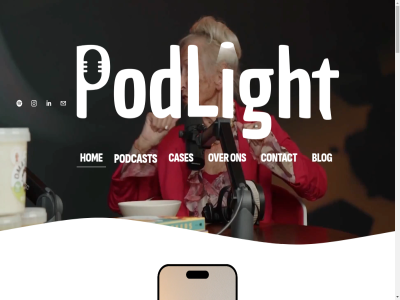 blog cases contact hom opnem person podcast podlight zakelijk