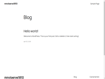 2026 25 april auteur blog delet edit evenement faq first fiv ga hello inhoud it mnvloerve1810 ontworp or pag patron post s sampl start thema then this to twenty twenty-fiv welcom winkel wordpres world writing your