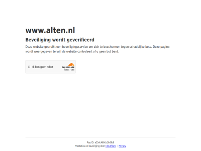 a25dc468cb16d3b8 bent bescherm beveil beveiligingsservic bot cloudflar controleert even gebruikt geduld geverifieerd id pagina prestaties privacy ray schadelijk terwijl websit weergegev www.alten.nl