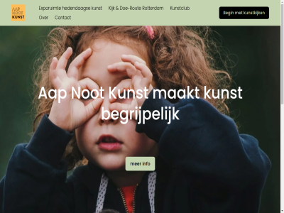 aap aapnootkunst begin begrijp contact doe doe-rout exporuimt hedendag info kijk kunst kunstclub kunstkijk maakt not rotterdam rout