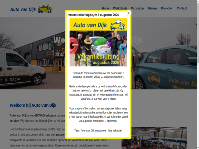 071 08.15 1 11 17.15 18 2 20 2025 2026 21 2361 24 30 301 40 6 95 afsprak airco airco-servic airco-serviceapparatur all apk apparatur april augustus auto bandenopslag bandenwisseldag begrip bekijk belangrijk bereik betal betrouw bovag bovag-erk contact contactformulier control copyright cruis dacia denk diagnos dicht dijk dinsdag direct donderdag e e-mail efficient erkend ervar familiebedrijf fijn garag gediplomeerd gedur gegeven gehel geopend geslot gratis heerlijk help hog hom info@autovdijk.nl informatie invull jar katwijk klant klar koffie kopj krijgt kunt kwaliteit kx laatst langskom leenauto leenfiet leid lis maandag mail mak mee merk modern monteur nem nieuw nieuwst nodig noordwijk occasion oegstgeest omgev onderhoud onderstaand onz openingstijd ophal oploss opnem oprijwag overleg passend pech per period person privacyverklar project proost recht renault reparaties ruim ruitreparatie s sassenheim schadeherstel servic serviceapparatur snel specialisatie stan stat storing stur t/m team tel telefonisch terecht tijden twingo uitlijn universel uur vakantie vakantiesluit vanaf veerpolder verder vervang vervoer via voorbehoud voorhout voorzien vrag vrijdag vul waaronder wacht warmond we welkom wenst wer werk werkplat wij wilt winterbandenwissel woensdag zaterdag zer zoal zoek zomer zomervakantie zondag zull