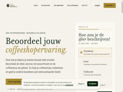 01 02 03 04 05 1 2 2026 3 4 6 8 9 aangenam aankop aanmeld accepter achterlat algemen allen amsterdam analytisch anoniem antwoord assortiment b.v beantwoord bedankj beeld bekijk beoordel bepaalt bepal beschrijv beter betrouwbaarder bezocht bezoek bezoeker bijzonder blijf boerejongen breder brengt bruikbar cannabis cannabisconsument cci cci-resultat coffeeshop coffeeshopbezoeker coffeeshopervar coffeeshopgid community consumentenervar consumer contact controler cookiebeleid cookies daarmee dankzij deelnam deelnem deelnemer del dezelfd duidelijk duidelijker e e-mailadres echt een eerlijk eerlijker enquêt erkenn ervar even evenvel favoriet feedback functionel gastvrij gebeurt gebruik gebruiker gebruikt gedeeld gef gehel geholp genom gepubliceerd gericht goed grag grasj gratis groeit hebt help helpt herkenn hiermee hom ieder index industrie informatie ingevuld inhoud inlogg inschrijv invloed invull inzicht jij jouw kamer kan keuz keuzes kies kiez klant klantbenader klar krijg kritisch kun kunt kwaliteit kwartal laatst langer lat les ligt luidst maakt mailadres mak manier matig mee meedoen meetell mening met methodiek minut mogelijk nam nederland nieuw nieuwsbrief nodig onafhank onderdel onlang ontdek ontspann ontstat opgericht oplevert overzicht par passend per periodiek personel persoonsgegeven plek populairst positiev prettig prijs prijz privacy product professionel punt redactionel regelmat resultat review ruimt rustig sam selecter serieus servic sessies sfer sit sluit soortjes stapp stat sterk t telt tijd tijden trekking tuss twed uitstek updates utrecht v3.2 vacatures verbeter verbeterd verlot verstur vertaalt vertal verwerkt verzameld verzamelt voeg voeld voldoend volgend vollediger voorbeeld vooruit voorwaard vorig vrag vragenlijst vriendelijk vul waarder waardevol waardor waarom war we weiger welk werk werkt wij wijz will wilt winkel winkelervar zichtbar zorgvuld
