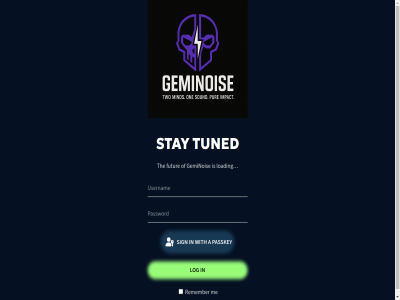 a futur geminois hom loading log passkey remember sign stay the tuned with