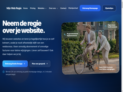 01 02 03 04 2 24 300 42142889 aangevraagd aanpass afbeeld ai algemen b.v basis begeleid beheers beher binn blijvend bouw bov btw contact control cookies design eig elk eraf factur gebouwd gecontroleerd geld gesprek gratis groei handelsnam herken hom homepag houdgrep implementer info@mijnwebregie.nl jij jop.huijben@mijnwebregie.nl klantportal klar klein knop kost kunt kvk logisch mee meten minut modules nem nieuw nl869908820b01 nodig ontvang ontwerp plan praktijksituaties pricing privacy regie rijdt sam snel stap sterk strak structur team technisch tekstregel terug theorie tijdelijk training uitstral uur vangnet verder voelt voorwaard wanner we web websit wij wijzig wilt zelfstand zijwieltjes