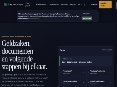0098 01 0121 0184 02 03 04 05 06 1 10 12 158 2 2026 3 4 4.0 42144550 8 aanbied aanbiedingsvorm aanbod aanmeld aanton aanvrag accepter account acht actieplan acties actiev actueel advertenties afgesprok afnem afsprak ai ai-hulp all allen antwoord apart aug automatisch basis bedrag bedrijf begeleid begin begint beheert bekijk beoordel bepaalt beroepsinformatie beschik beslist betal bevat beveil beveiligingsstatus bevest bevestigingsmail bevestigt bevoegd bewar bewerk bezoeker bezoekers-id bijwerk binn blijft blijv blog brengt brief btw budget budgetcoaches budgetinformatie budgetplan budgetplann by caseload cc cc-by checkout client clientdossier clientgegeven clientstatus clientwerk clientwerkruimt coach coachaanmeld coaches coachlijst coachmarktplat concept contact context control controleert controler controles cookiebeleid cros cross-sit daarbij daardor daarna daarom data deelt del demo dezelfd dicht direct directory document documenthulp doel doet doorgan dossier dossierfas e e-mail e-mailadres echt een eerst eig elkar ervar eventuel excl fictief fictiev financiel first first-party functies fundament funnelmet fynqo geaggregeerd gebaseerd gebruik gebruiker gebruikt gecontroleerd gedeeld gegeven gekoz geld geldzak gemaakt gevoel goed goedgekeurd grenz handel help herkenn hoort hor houd houdt huidig hulp hulpmiddel id inhoud inkomst inlogg inricht intak interactiev inzicht jezelf jouw kennis kennisbank keuz kies klantcas klein klopp kop krijgt kunt kvk lag later leg les leverancier lidmaatschapp lijst los mail mailadres mak maximal meld men menselijk morg n nam namen nieuw nieuwsbrief nl nodig omgat omvang ondersteunt ondertitel open openstan opgeslag oploss opvolg organisatie organisatiecontext organisatiepilot organisaties originel overdracht overstapp overzicht pagina party pas pass passend past per person pilot pilotaanvrag plan plann platformoverzicht plek portal praktijk praktisch prijs prijz prioriteit privacy privacybeleid productdemo productnieuw productrou