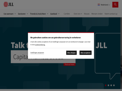 aanbod aanpass accepter afwijz all at capital carrièr contact cookies cookieverklar find gebruik gebruikerservar goed instell inzicht jll kunt les market mens mor nederland nem nieuw onz out professional sector talk to trend vastgoedadviseur verbeter vind voorkeur we wens wijzig