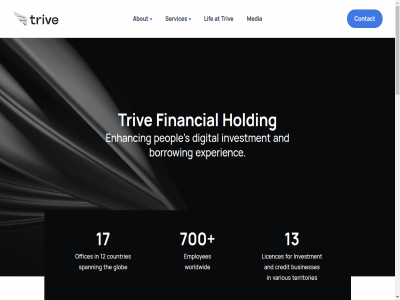 12 13 17 2025 700 a about accessibl all an and are as asset at banking barrier based becom borrow brand bring businesses companies complex contact countries credit customized cutting cutting-edg deliver digital easy easy-to-us edg employes empower enhanc established experienc financial for foster functionalities generation glanc glob global group holding industry innovativ insuranc interfaces invest investment learn lending licences lif loan makes manag media mission mobil mor multi multi-asset netherland next next-generation offices on onlin operat option our peopl personal platform portfolios pricing product provides quick removes report reserved richer right risk risk-based s services short short-term simpl simplicity sophisticated spanning specializ story technology term territories that the thriv through to today trading triv two use values various vertical vision we wealth web well who with world worldwid yet