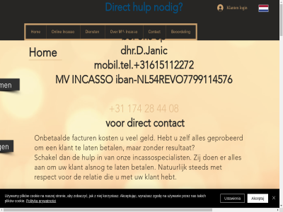 +31 +31615112272 +31643440203 0006 08 1 11 1145 174 2 2020 2026 22 25 2676 28 3 30 4 44 4473 54 615 72 76 7799 78336562 91 aanvrag aby advies adviser adviseur akceptuj akceptując algemen all alsnog b.v bankreken bel beoordel best betal bezoekadres bov btw consult contact cookie copyright d dag dhr dhr.d.janic dien dienst dient direct disclaimer e e-mail enkel factur geld gemak geprobeerd gratis handelsnam hebt hom hulp iban iban-nl54revo7799114576 incasser incasso incassoprocedur incassospecialist indien info@mv-incasso.nl ing ingb jak janic juist juli kies klant kom korzystasz kost kvk lat login maasdijk mail manier medewerker mob.te mobil.tel mv nas naszej natur nederland nem niej nl nl54 nl54revo7799114576 nl861353468b01 nl91 nodig now offert onbetaald onlin ontvang onz openstaand opnem oranjeplein plan plikow polityka precies prywatności przez recht relatie respect resultat revo revolut schakel start sted stort strategie stronie takich terug tjj tol ustawienia używamy używanie vak vanaf via voorbehoud vorwaard websit wet wij www.mv-incasso.nl wyrażasz xp z zak zgodę zobaczyć