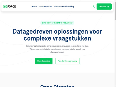 2023 aanpak achter all analys analyser betrouw biedt combiner company complex contact data data-driv data-vraagstuk datagedrev dienst driv duurzam email expert expertis forc gig gigforc helpt hom impact inzicht jouw kennismak lat migratie modeller nem nieuwsbrief ondersteun onz oploss organisaties pages plan pragmatisch reserved right strategisch structurer technisch vraagstuk vrag wij