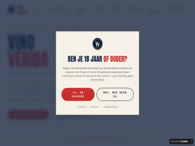 18 advertenties akkoord alcohol allen assortiment bijzonder cookies corsica daarnaast echt edit erachter fless frankrijk functionel gebruik goed hel i ida importer italie iv jar jouw klein lat les liefd mens moeilijk mog nederland nee nieuw ouder person privacy proefavond profiel schenk sit smaakprofiel smak tracking twee verhal verida verkop veronique vertell vind vino volgen voorwaard vriendinn we webshop werk wet wij wijn wijnabonnement wijnclub with