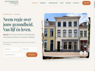 02 1 2 2026 3 37 aanbod achternam activiteit agenda algemen ander begeleid beginn behandelplan bekijk belangrijk best betekenisvol beter beweg bezoek blijf blijft blijv bouw centrum community complementair contact del druk e e-mailadres eig elkar en energie evenement florer gesprek gezond goed gratis groei hart herstell hoeft hoogt iederen instagram jezelf jij jou jouw juist kennismak keuz kijk leert lef leider ler lev levenskracht levensloopmodel lid lijf linkedin loopafstand los lukt mailadres mak medisch mee meld menu mer mis mogelijk nem nieuwsbrief nieuwstad oefent ontmoet ontstat ontvang ontwikkel ontwikkelt onz organisaties pakket past person plek privacyverklar professional psychologisch regie regiehouder rust sam schrijf slap speelt sta start station stelt stippel team terugkom tijd updates vak vanuit veerkracht verander verdiep verlang vertrag verzamel vital voelt voorkom voornam voorwaard voucher vrag war we welk welkom welkom@levenskrachtcentrum.nl werkt wet word workshop zichzelf ziek zorg zutph