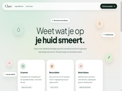 1 10 2026 5 aanmeld achter advies affiliatepartner all alternatief alternatiev ander app aro basis beoordel bereik beschik best beter bezig binn binnenkort blog c claro contact contentmaker cosmetica deelnam del dewycream e e-mailadres eerst eig elk erin eu eu-regelgev fotografer geberich gebruik geeft gegeven gewon goed gratis hand hoort huid hulp ici inc info@claro.skin informatie ingredient ingredientenlijst jij jou jouw kanal keuz kiez klar kliniek kost l laatst lab lat leest let link littl mag mailadres medisch meedoen meld merk minimum nam nederland nederlandstal nem nl officiel omschrijft optionel oslo parfum paris partner partnerlink partnerprogramma person plus privacy privacybeleid product profiel publiek recht regelgev rest rosaodor salon scann scant schoner scor second skin smeert strak tal uitgelegd uitlegt verpak verplicht verstur voorbehoud voorwaard we webshop websit werkdag wet wonderland xl zie zit