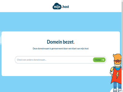 bestell bezet check contact domein domeinnam gereserveerd host hosting klant mijn.host nem