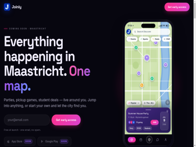 0 00 1 12 13 17 2026 21 5g 6 9 a acces account addres all and anyth app around at byob chill city coming deal delet discover e early email event every everyth find free from g gam games get going googl happen her hous instagram into join joinly jul jump l launch let liv m maastricht map mas nl no one or other own parties party pickup play popular post privacy real s search show son spam sport spot start stor student summer support t term the thu to up vrijthof wyck wyckerbrugstrat you your