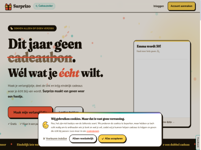 02 2 2026 3 30 aanbevel aanmak accepter account affiliat airpod algemen allen bedrijf bent beperk beter blij blog cadeau cadeau-ideeen cadeaubon cadeaugids cadeaus cadeauwens cadeauzoeker contact cookiebeleid cookies del demo demo-lijstj disclaimer dubbel echt een eig eindelijk emma feedback feestj gebruik gef gemaakt gev gratis help hint ideeen inlogg instell jar klar koekjes krijg l legal lekkerst les leuker liefd lijstj link lootj lootjes maakt mak minut mogelijk nederland nee nodig noodsok noodzak nooit onlin onthoud onz par pass precies privacybeleid pro prober product schoonmoeder sok soort surprizo teleurstell toevoeg trek vast veelgesteld verjaardag verjaardagskalender verlanglijst verlanglijstj verlanglijstjes verrass verzoek vind voorkeur voorwaard vrag war we wel wer wij wilt zien zodat
