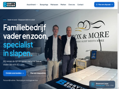 00 05 053 09 1 10 13 16 17 2 2026 3 30 7581 790 9 acties advies afsprak all ar assortiment b bed bedtextiel bernard berry bezorg boxspring contact de dinsdag donderdag echt ed familiebedrijf gerenommeerd geslot hog hoog-lag huis ieder info@berrysbedden.nl inhoud kelvin kussen lag ledikant leurinkstrat licham losser maandag maatwerk matrass merk montag nem ontdek onz open openingstijd past person plan plann privacy privacyverklar recht rout s sam segerink servic showrom slaapadvies slaapspecialist slap specialist tijd topper vader vandag vind voorbehoud vrijdag websit wij woensdag zaterdag zon zondag