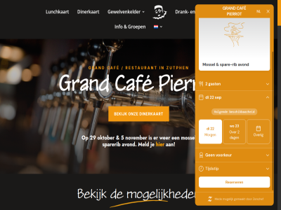 01.00 0575 10.00 100 11.00 12.00 20.30 21.00 21.30 29 5 54 540 abdijbier afdronk afwijk all allergie apart aroma avond bekijk belgisch bent beschik best bier binn binnenlop bittertj blond borrel borrelkaart buit cadeaubon caf competities contact contactpagina dag diner dinerkaart dinsdag diver donderdag doordrink doorgan drank drankenkaart drankj drankkaart drink eredivisie ers eten europes eventuel exact facturen@grandcafepierrot.nl favoriet feestdag fruit fruitig gebak gebrouw geinspireerd geniet geopend geslot gevelbred gewelvenkelder gezelligst goed googlereview grag grand groep grot hapj hart hartj heater heerlijk hond houtmarkt info info@grandcafepierrot.nl informatie jullie kelder keuk koeler koffie kom komt kop kunt lekker licht liv lunch lunchkaart maandag mag meenem meld mens menu middag mogelijk mossel nederland november oktober olympisch ontspann onz openingstijd opties parasol parker per pierrot reserver restaurant rolstoelgebruiker rond rustig sam schat scherm sfeervol smak snel soepel sparerib speciaal spel sport sportcaf sportevenement sportwedstrijd t t/m terecht terras tijden toegank ton tropisch uitzend uur vanill veelgesteld vegetarier verwarmd verwijz via voetbal volg vrag vriend vrij vrijdag war welkom wer wifi wij wimbledon winter woensdag zacht zaterdag zend zit zomar zondag zowel zutph