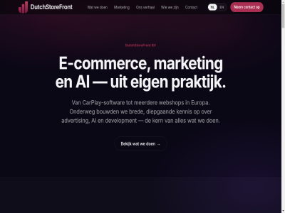 +31 01 02 1175 152 2026 42160186 6 87642348 advertis ai all bekijk bouwd bred bv carplay carplay-softwar commerc contact development diepgaand dutchstorefront e e-commerc eig europa info@dutchstorefront.com kennis kern kvk kz lijnd market meerder nem nl onderweg praktijk raasdorperweg recht softwar verhal voorbehoud we webshop